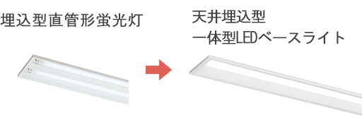 埋め込み型ベースライト
